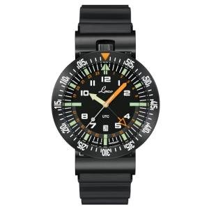 Laco Atacama UTC Quartz Watch with Luminous Indexes, Quartz Watch, Stainless Steel Case, Sapphire Glass, Waterproof, Made in Germany