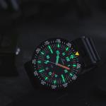 Laco Atacama UTC Quartz Watch with Luminous Indexes, Quartz Watch, Stainless Steel Case, Sapphire Glass, Waterproof, Made in Germany