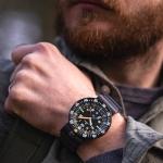 Laco Atacama UTC Quartz Watch with Luminous Indexes, Quartz Watch, Stainless Steel Case, Sapphire Glass, Waterproof, Made in Germany