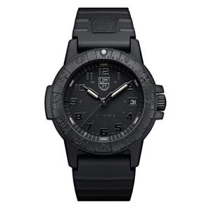 Luminox Leatherback SEA Turtle Blackout XS.0301.BO.L Small Mens Watch 39mm - Military Watch in Black Date Function 100m Water Resistant