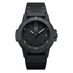 Luminox Leatherback SEA Turtle Blackout XS.0301.BO.L Small Mens Watch 39mm - Military Watch in Black Date Function 100m Water Resistant