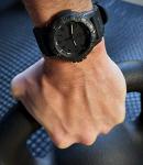 Luminox Leatherback SEA Turtle Blackout XS.0301.BO.L Small Mens Watch 39mm - Military Watch in Black Date Function 100m Water Resistant