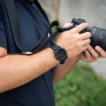 Luminox - G Collection Moon Valley Men's Watch 43 mm - Diving Watch with Date Display 100 m Waterproof - Multiple Variants - Made in Switzerland - Men's Watch - Made in Switzerland, Case:Black, Dial