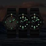 Luminox - G Collection Sea Bass Carbonox X2.2003 - Mens Watch 44mm - Divers Watch with Black Case/Band/Dial/Numbers Date Function - 100m Water Resistant - Mens Watches - Swiss Made