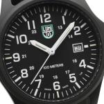 Luminox - G Collection Manta Ray Steel X2.2401 - Mens Watch 45mm - Divers Watch with Silver Case Black Dial Grey Numbers Date Function - 100m Water Resistant - Mens Watches - Swiss Made