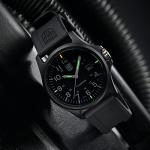 Luminox - G Collection Manta Ray Steel X2.2401 - Mens Watch 45mm - Divers Watch with Silver Case Black Dial Grey Numbers Date Function - 100m Water Resistant - Mens Watches - Swiss Made