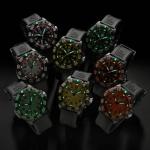 Luminox - G Collection Sea Lion X2.2067.1 - Mens Watch 44mm - Military Watch with Black Case/Band/Dial Green Numbers Date Function - 100m Water Resistant - Mens Watches - Swiss Made