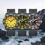 Luminox - G Collection Sea Lion X2.2067.1 - Mens Watch 44mm - Military Watch with Black Case/Band/Dial Green Numbers Date Function - 100m Water Resistant - Mens Watches - Swiss Made