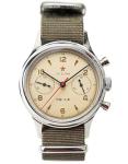 Seagull 1963 38mm SwanNeck w/Extra Brown Leather Band ST1901 Movement Sapphire Crystal Men's Chronograph Pilot Watch SU1963TBNX