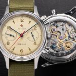 Seagull 1963 38mm SwanNeck w/Extra Brown Leather Band ST1901 Movement Sapphire Crystal Men's Chronograph Pilot Watch SU1963TBNX