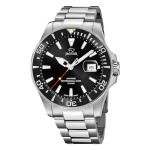 JAGUAR J860/d, Executive Collection Model Watch Case 43 5mm Black with Steel Strap Pair Unisex Adult, Single, Mm Black with Steel Strap for Men Pack of 100