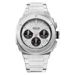Alpina Men's Alpiner Extreme Swiss Made 3-Hand Chronograph Automatic Watch, 62 Hour Power Reserve, Stainless Steel, Sapphire Crystal, 41mm, 100M Water Resistant, Silver, Alpiner Automatic Silver-Tone