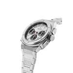 Alpina Men's Alpiner Extreme Swiss Made 3-Hand Chronograph Automatic Watch, 62 Hour Power Reserve, Stainless Steel, Sapphire Crystal, 41mm, 100M Water Resistant, Silver, Alpiner Automatic Silver-Tone