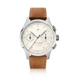 About Vintage 1934 Telechron Mens Watch, Stainless Steel, Steel / Off White, Quartz Movement