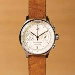 About Vintage 1934 Telechron Mens Watch, Stainless Steel, Steel / Off White, Quartz Movement