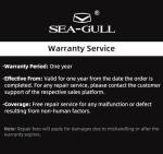 SEA-GULL 1963 International Edition,ST1901 Movement,Men's Mechanical Wrist Watches,Aviation Chronograph Pilot Watch,37.4mm,Manual Winding (Yellow)