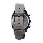 AVI-8 Mens 45mm Hawker Hunter Retrograde Chronograph Sea Gray Japanese Quartz Pilot Watch with Leather Strap AV-4052-03