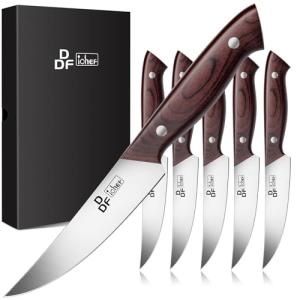 Set of 6 Ultra Sharp Steak Knives