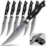6-Piece German Stainless Steel Steak Knife Set