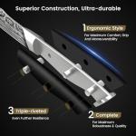 6-Piece German Stainless Steel Steak Knife Set