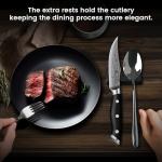 6-Piece German Stainless Steel Steak Knife Set