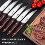 Set of 6 Ultra Sharp Steak Knives