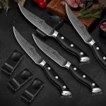 6-Piece German Stainless Steel Steak Knife Set