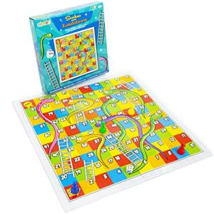Abeec Snakes and Ladders Classic Board Game