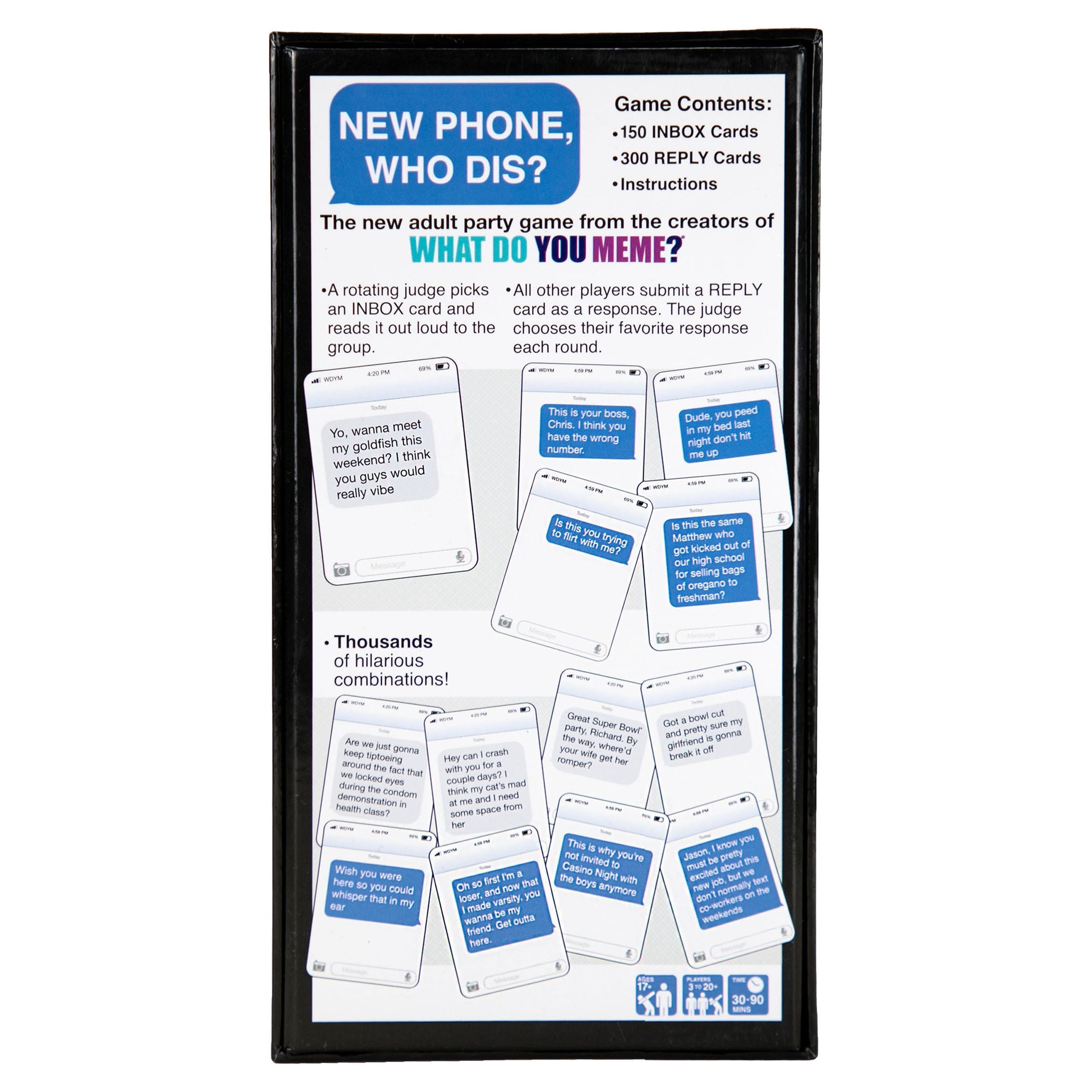 New Phone, Who Dis? Offline Party Game