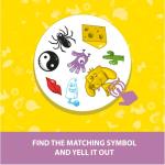 Asmodee Dobble Kids Card Game for Ages 6+