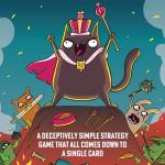 Exploding Kittens Power Hungry Pets 2-6 Players - Ages 7+ - 15 Minutes to Play - Strategic and Simple Card Game - Ideal for Party, Family Game Night, Kids and Adults