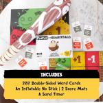 Poetry for Neanderthals by Exploding Kittens - 2+ Players - Ages 7+ - 15 Minutes to Play - Competitive Word Guessing Game - Party Game, Ideal for Family Night, Kid and Adult