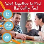 Gamewright | Outfoxed! Game | Board Game | Ages 5+ | 2-4 Players | 20 Minutes Playing Time