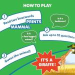 Skillmatics Guess in 10 Animal Planet, Card Game, Perfect for Boys, Girls, Kids, Teens, Adults Who Love Animals, Trivia Games, Travel Games, Gifts for Ages 6, 7, 8, 9, 10, and Up