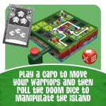TOMY Battle Royale Board Game | Last One Standing Strategy Game | 2-4 Player Family Game for Kids and Adults Ages 8+ Years Old