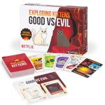 Exploding Kittens Good vs. Evil - 2-5 Players - Ages 7+ - Inspired by Netflix Show - High Stakes Family Card Game - Ideal for Party, Family Night - Animated Netflix Show