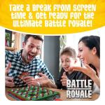 TOMY Battle Royale Board Game | Last One Standing Strategy Game | 2-4 Player Family Game for Kids and Adults Ages 8+ Years Old