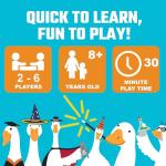 Worgan Games Sneaky Goose - Addictive Strategy Card Game for Kids, Teens & Adults | Quick Thinking & Memory Game