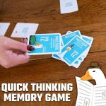 Worgan Games Sneaky Goose - Addictive Strategy Card Game for Kids, Teens & Adults | Quick Thinking & Memory Game