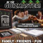University Games The Ultimate Pub Trivia Game Age 12+, Black