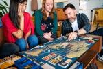 PAN AM Fun Strategy Board Game For The Whole Family - Includes 52 Airplane Miniatures From 4 Distinct Airline Eras (Ages 12+) Ideal for 2-4 Players - Funko 48719 Signature Games