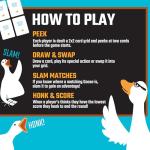 Worgan Games Sneaky Goose - Addictive Strategy Card Game for Kids, Teens & Adults | Quick Thinking & Memory Game