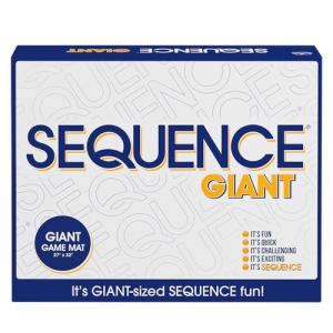 Sequence Jumbo, Fun Family Strategy Game, for 2-12 Players, Ages 7+