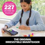 Learning Resources Kanoodle 3D Brain Teaser Puzzle, Travel Game for Adults and Kids Ages 7 8 9 10+, Gift for Boys and Girls, Featuring over 200 Challenges