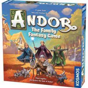 Thames & Kosmos Legends of Andor - The Family Fantasy Game, Cooperative Strategy Board Games for Family Night, Ideal for Adults and Kids, For 2 to 4 Players, Age 7+
