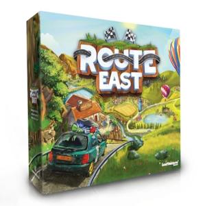Route East | Adventure Strategy Board Game for Adults and Families | Race from Istanbul to Shanghai | 32 Stunning Attractions | Ages 11+ | 2-5 players | 60-90 Minutes