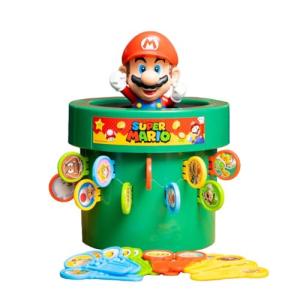 TOMY Pop Up Super Mario Board Game, 2-4 Players | Boys & Girls Aged 4+ | Family & Preschool
