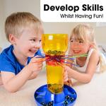 Toyrific | Marble Mayhem Toy, Traditional Educational Family Game with 30 Marbles and Balancing Sticks for Kids Boys and Girls Ages 5+