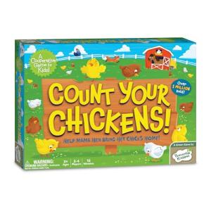 Peaceable Kingdom Count Your Chickens! Board Game