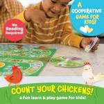Peaceable Kingdom Count Your Chickens! Board Game